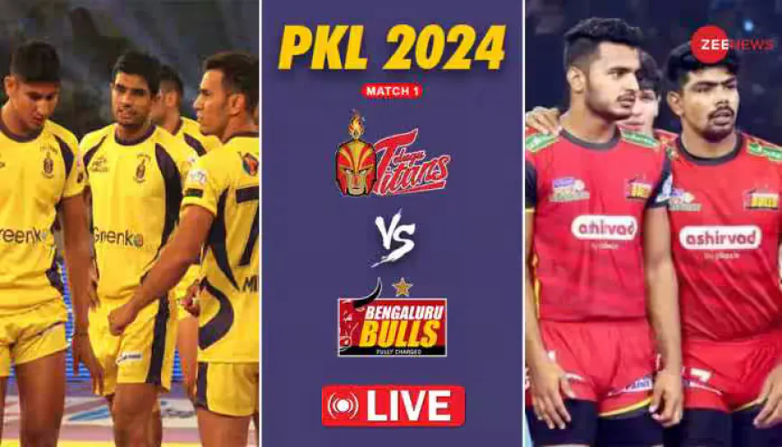 Pro Kabaddi 2024: Telugu Titans vs. Bengaluru Bulls Highlights