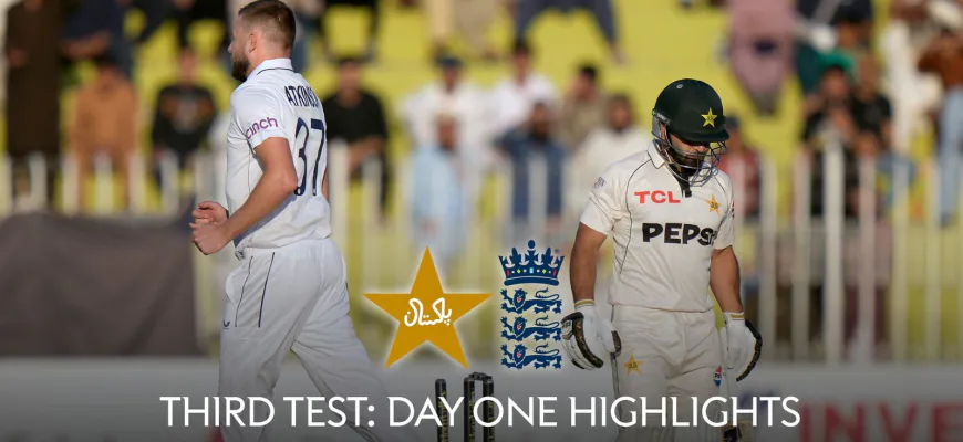 Pakistan vs England: Jamie Smith's Heroics Steer England to a Competitive Total in Rawalpindi