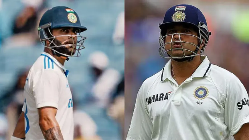Virat Kohli vs. Sachin Tendulkar: A Look at Their Struggles