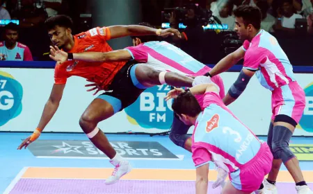Jaipur Pink Panthers vs UP Yoddhas – Match 35 Preview (PKL Season 11)
