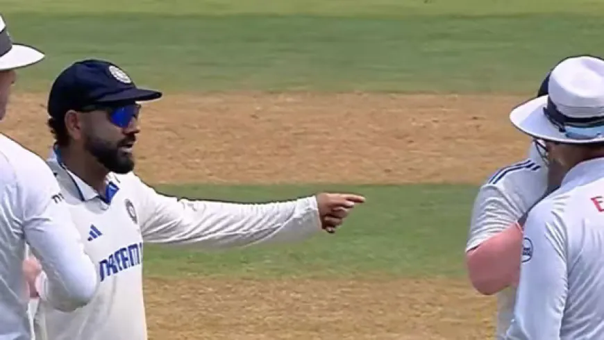 Umpire Calls for Rohit Sharma Amid Sarfaraz Khan's Disruptive Chatter During Third Test