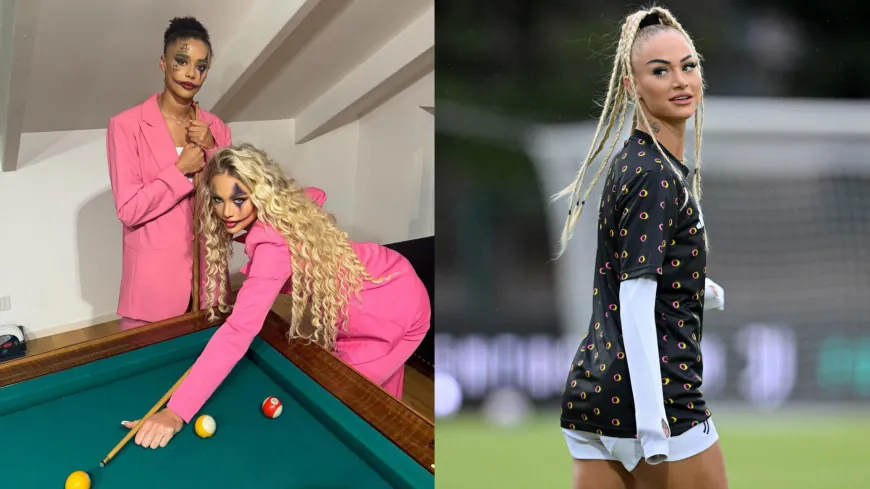 Alisha Lehmann Gets Into the Halloween Spirit with Joker-Inspired Costume and Fun Dance