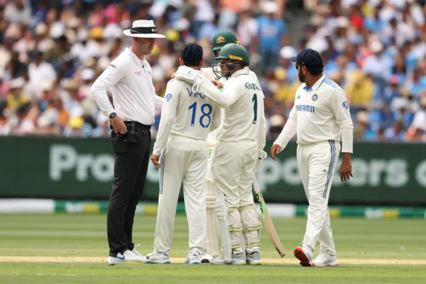 Clash on the Cricket Field - Virat Kohli’s Heated Argument with Sam Konstas Under ICC Scrutiny