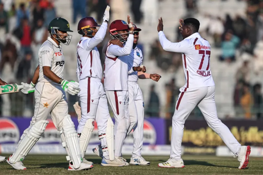 West Indies Dominates as Pakistan Struggles in Chase of 254 Runs