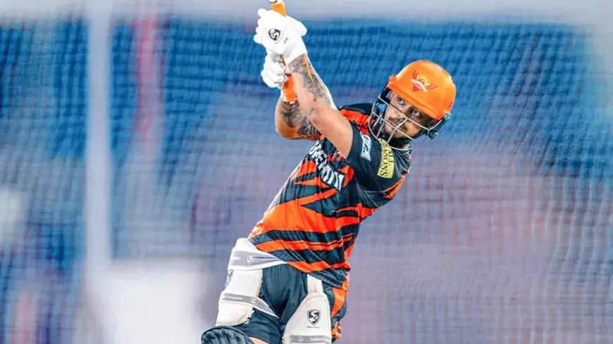Ishan Kishan Smolders with Back-to-Back Fifties in SRH Intra-Squad Match Ahead of IPL 2025
