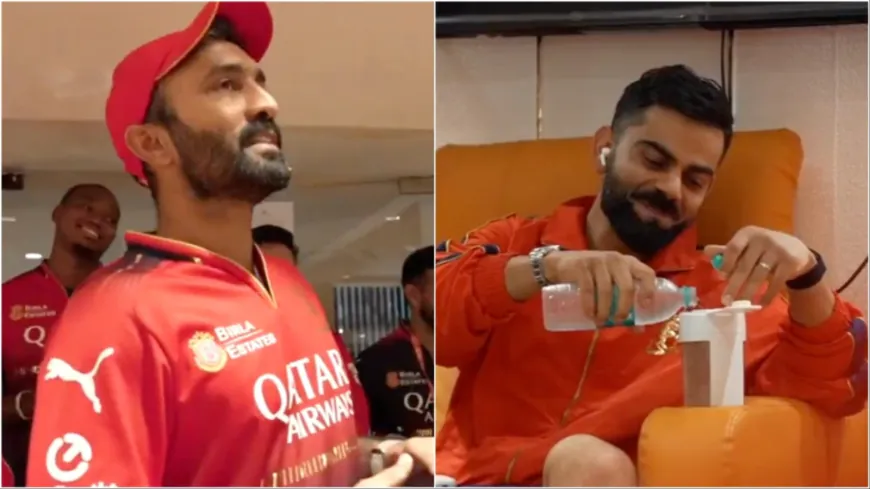 Virat Kohli’s Stellar Chase and the SRK Dance Tease-RCB Coach Dinesh Karthik’s Lighthearted Banter
