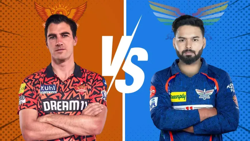 SRH vs LSG Head-to-Head Battle in Hyderabad-A Thrilling IPL 2025 Clash