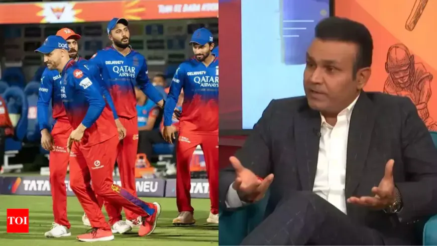Sehwag Pokes Fun at RCB as They Lead the IPL 2025 Standings-A Satirical Explanation of Their Success