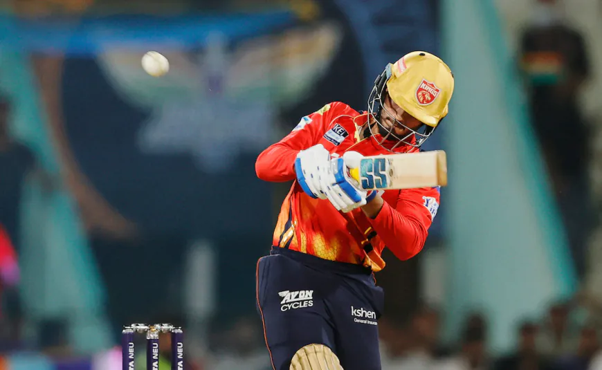 Nehal Wadhera Strengthens PBKS with Power Spin-Hitting