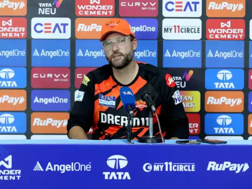 SRH Needs to Adapt as Vettori States Not Every Match Will Provide Easy Pitches