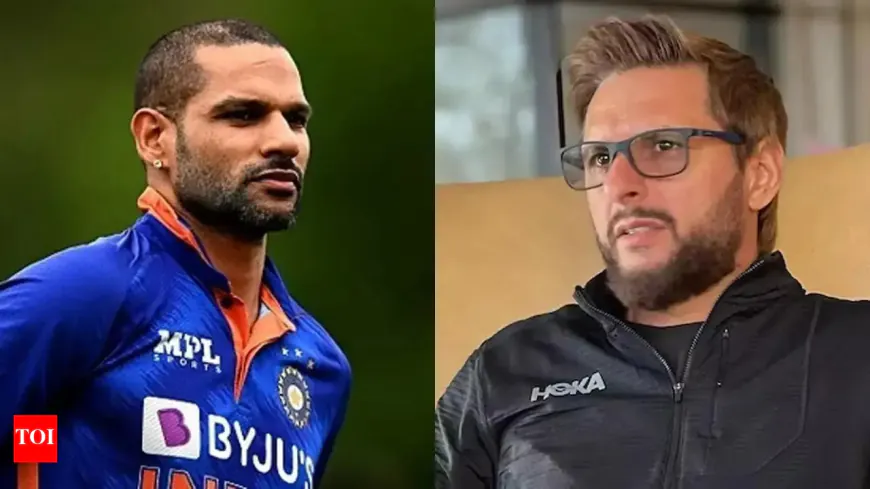 Shikhar Dhawan Slams Shahid Afridi Over His Comment on Indian Army