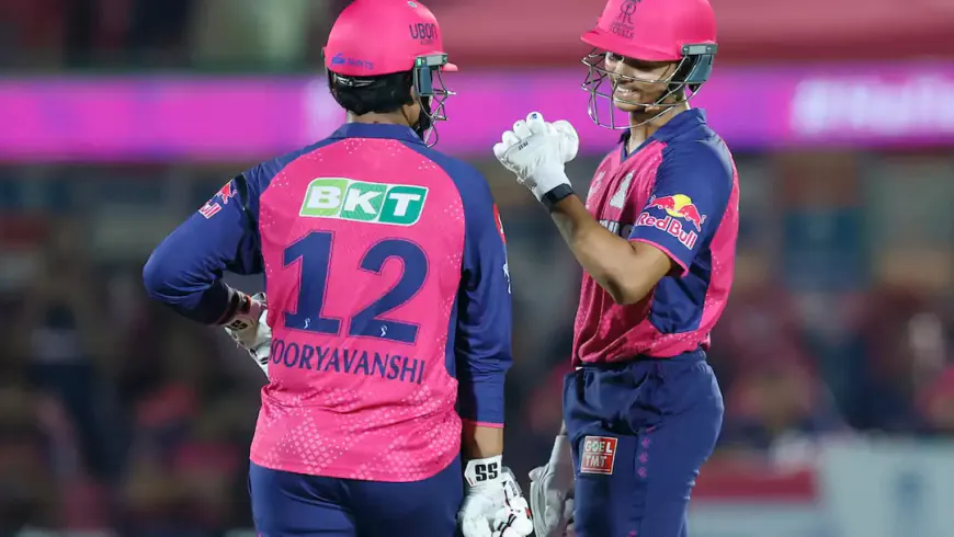 Jaiswal and Suryavanshi’s Power Start Breaks Gujarat’s Rhythm