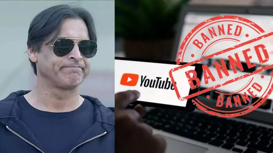 Shoaib Akhtar's YouTube Channel Blocked in India Amid Tensions