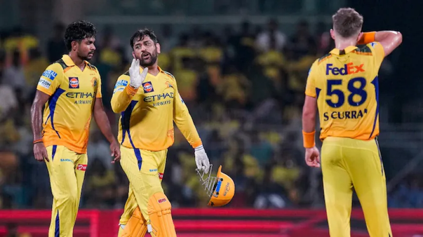 CSK's Tough Season Marks a Beginning and an End