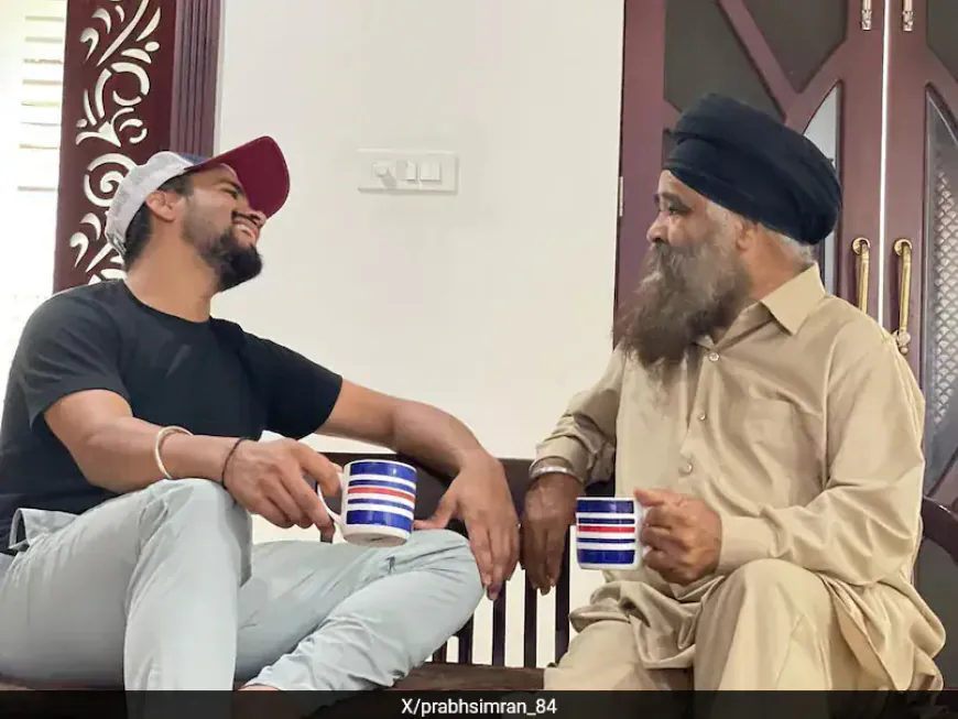 A Father's Smile Rises with Every Shot-Prabhsimran Singh's Silent Motivation