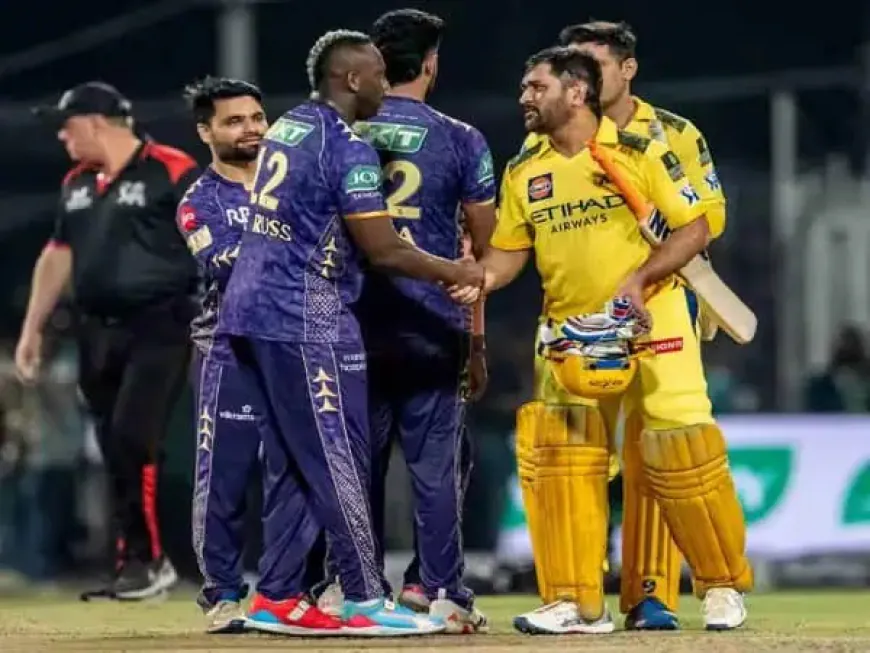 Dramatic Chennai Super Kings' Win Over Kolkata Knight Riders at Eden Gardens