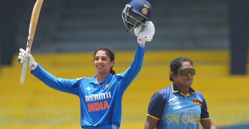India Wins Tri-Series on Mandhana Century, Rana Four-Fer