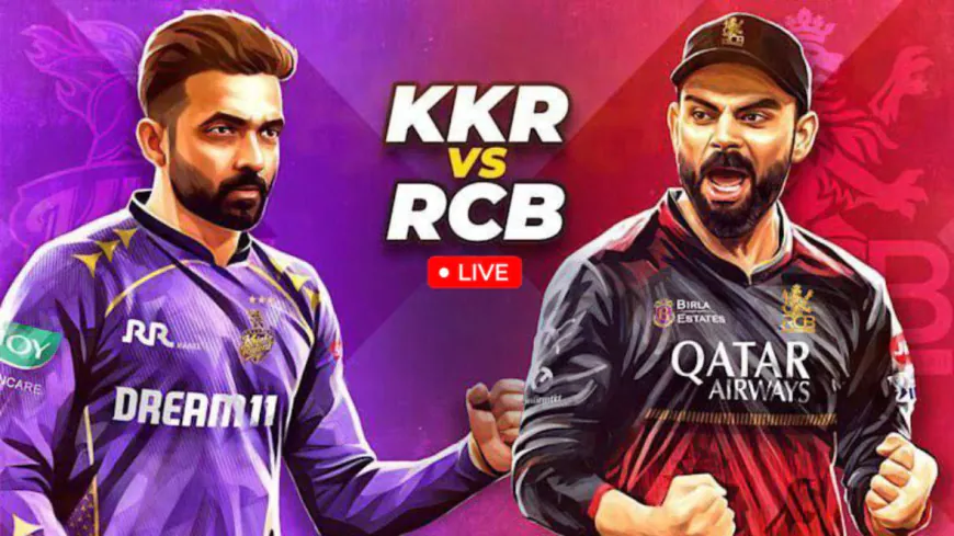 Rain Delays RCB vs KKR IPL 2025 Match Amid Virat Kohli Tribute