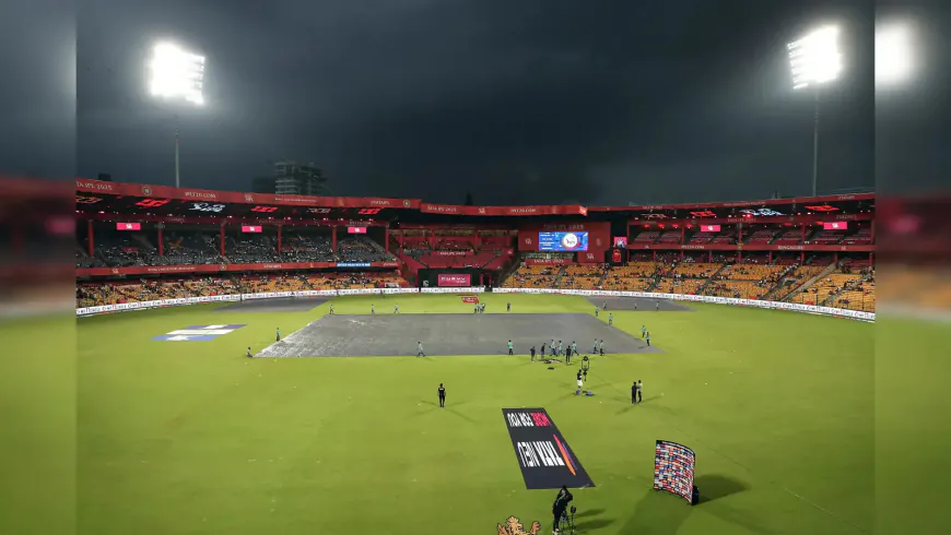 KKR Out of Playoffs as IPL Returns with a Rain-Delayed Match