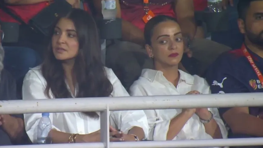 Anushka Sharma’s Friend Malvika Nayak Grabs Attention in IPL 2025 Qualifier 1 Match
