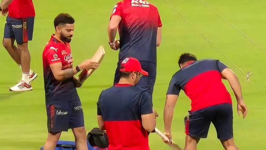 RCB Prepares for Decisive Match with Practice on Sunday Afternoon