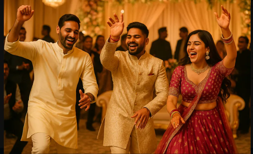 Bhuvneshwar Kumar Dazzles Rinku Singh and Priya Saroj's Wedding With His Dance Steps