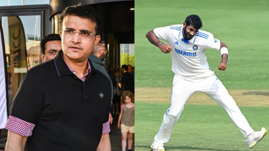 Sourav Ganguly Issues Warning on Overuse of Jasprit Bumrah in England Test Series