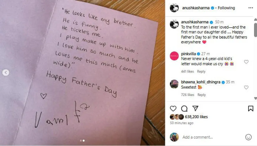 Anushka Sharma Reveals Special Father's Day Surprise For Virat Kohli
