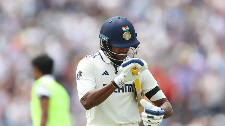 Sai Sudharsan's Test Debut Evokes Mixed Feelings on a Historic Day for Indian Cricket