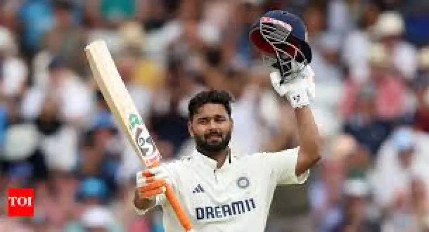 Rishabh Pant Makes History with Brilliant Double Century Performance in England Test Match