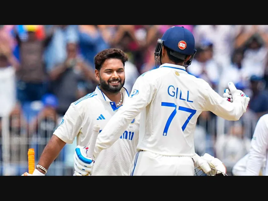 Rishabh Pant Hits Career Best in ICC Test Rankings After Dazzling Double Century Display