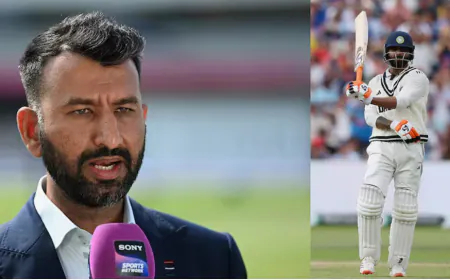 Pujara Defends Jadeja Following Lord's Test Criticism