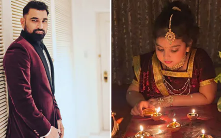 Mohammed Shami's Emotional Birthday Message to Daughter Aaira Melts Hearts in Time of Personal Crisis