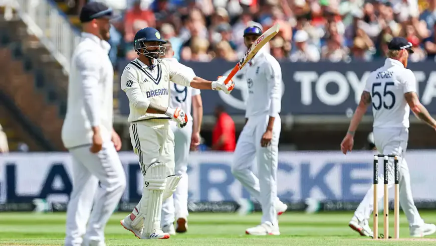 Jadeja's Early Practice Rewarded with Strong Gill Partnership