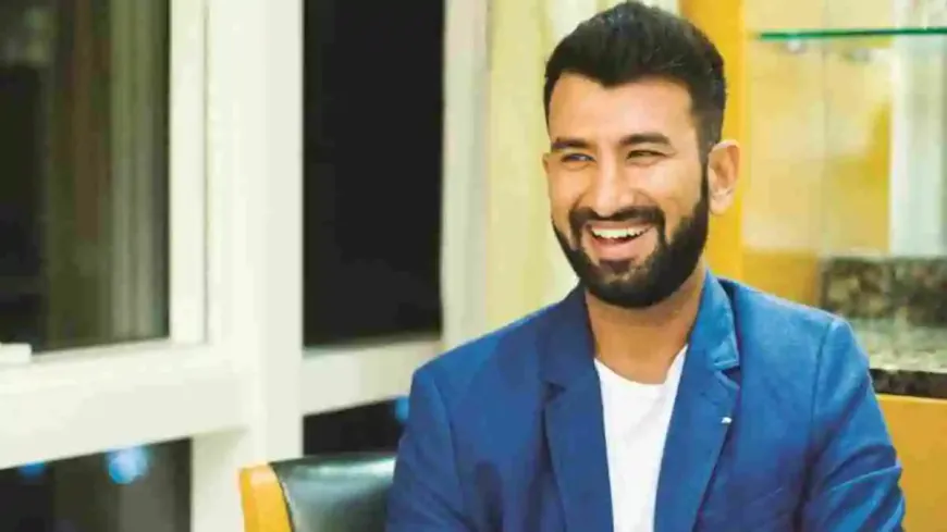 Cheteshwar Pujara Returns a Humorous Answer to Michael Vaughan Following India's Edgbaston Triumph