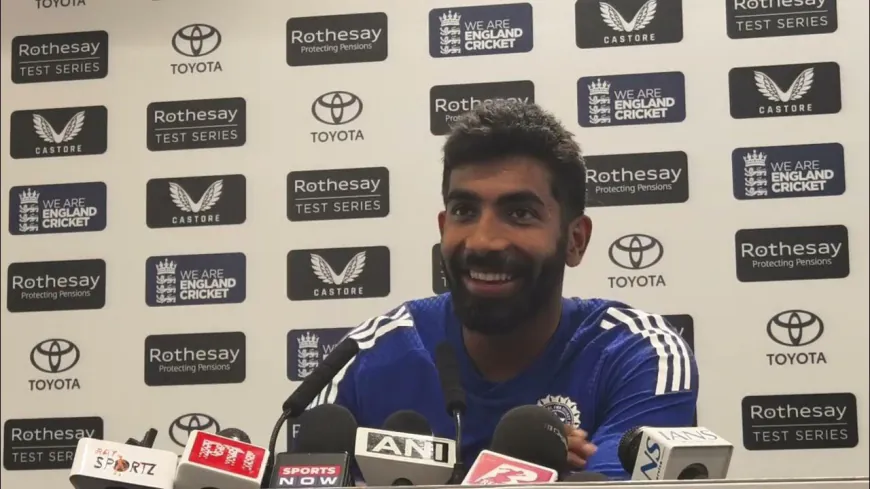 Jasprit Bumrah's Humorous Press Conference Moment Steals Hearts While His Performance Glitters at Lord's