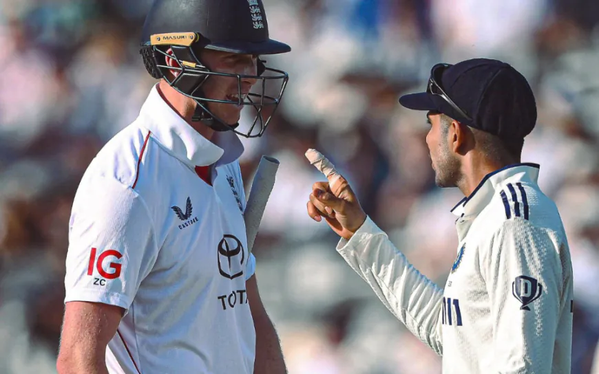 Cricket Turns Fiery but Affable as England Coach Reacts to Shubman Gill and Zak Crawley's Spat