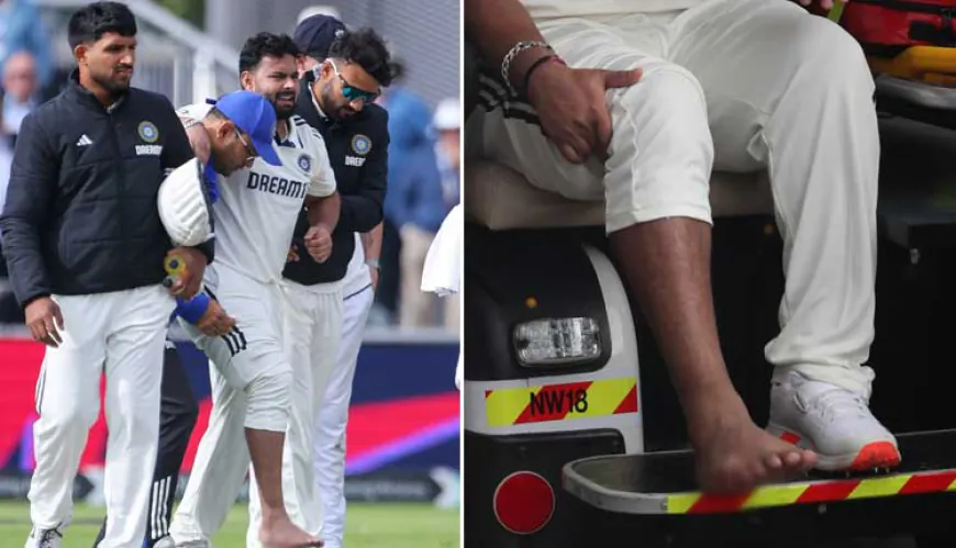 Fear of Fracture Hangs Over Rishabh Pant Following Shock Injury in Manchester Test
