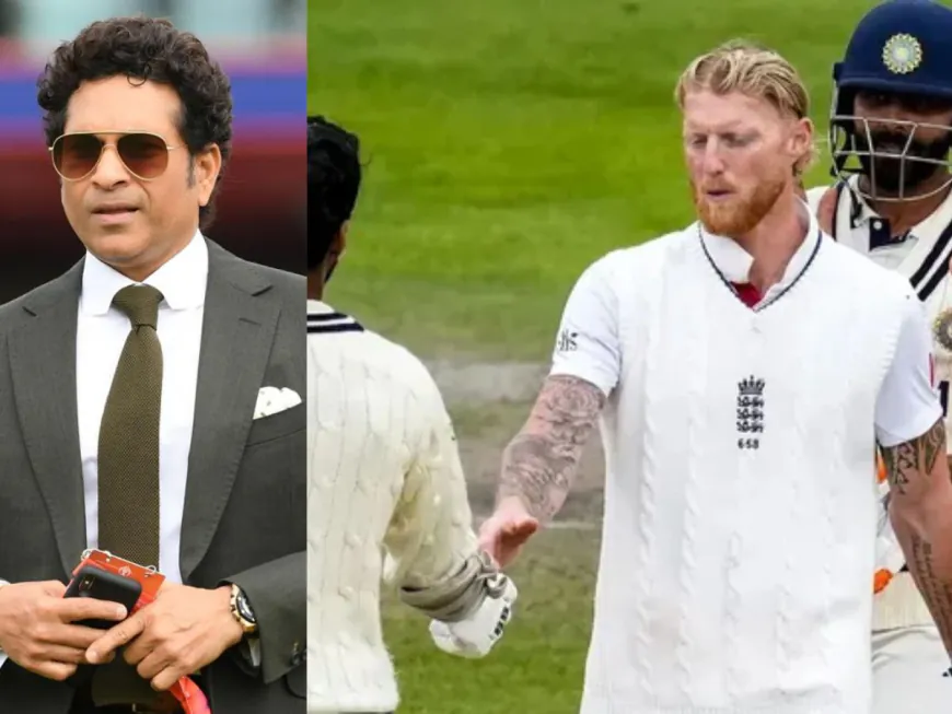Sachin Tendulkar Stays Firm With Team India Amid Ben Stokes Handshake Row