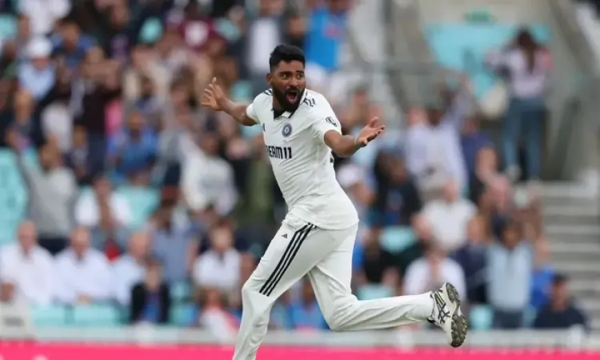 Mohammed Siraj Shines With Career-Best Test Ranking After Oval Victory