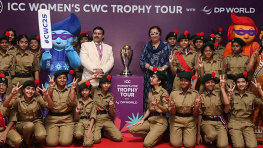 Indore Celebrates ICC Women's World Cup 2025 Trophy Tour in Frenzy