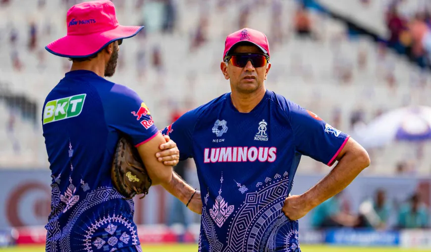 Rahul Dravid resigns as Rajasthan Royals head coach before IPL 2026